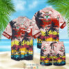 Southampton Fc Palm Tree Hawaiian Shirt Beach Shorts