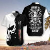 Chef Proud Skull There Are No Shortcuts To Mastering My Craft Hawaiian Shirt And Shorts