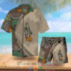 Aloha Mandala Captain Morgan Rum Hawaiian Shirt And Shorts