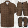 Louis Vuitton Combo Hawaiian Shirt And Short 29
