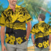 Iowa Hawkeyes Hibiscus Hawaiian Shirt Beach Short