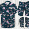 Philadelphia Eagles Hawaiian Shirt Beach Short And Flip Flops