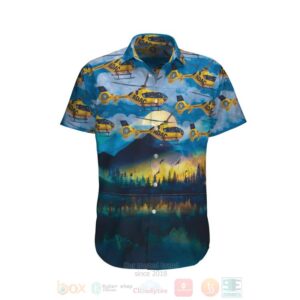 German Adac Luftrettung Eurocopter Ec-135P-2 Hawaiian Shirt