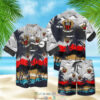Nice Fc Palm Tree Hawaiian Shirt Beach Shorts