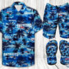 New England Patriots Hawaiian Shirt Beach Short And Flip Flops
