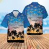 Rn Historical Blackburn Buccaneer Hawaiian Shirt