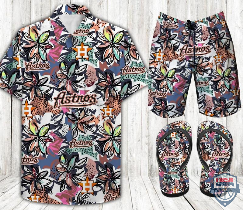 Houston Astros Hawaiian Shirt Beach Short And Flip Flops Houston Astros Hawaiian Shirt Beach Short And Flip Flops
