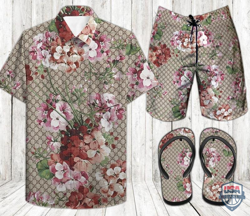 Gucci Set Hawaiian Shirt Beach Short 12 Gucci Set Hawaiian Shirt Beach Short 12