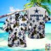 Dallas Cowboys 3D Hawaiian Shirt Beach Short
