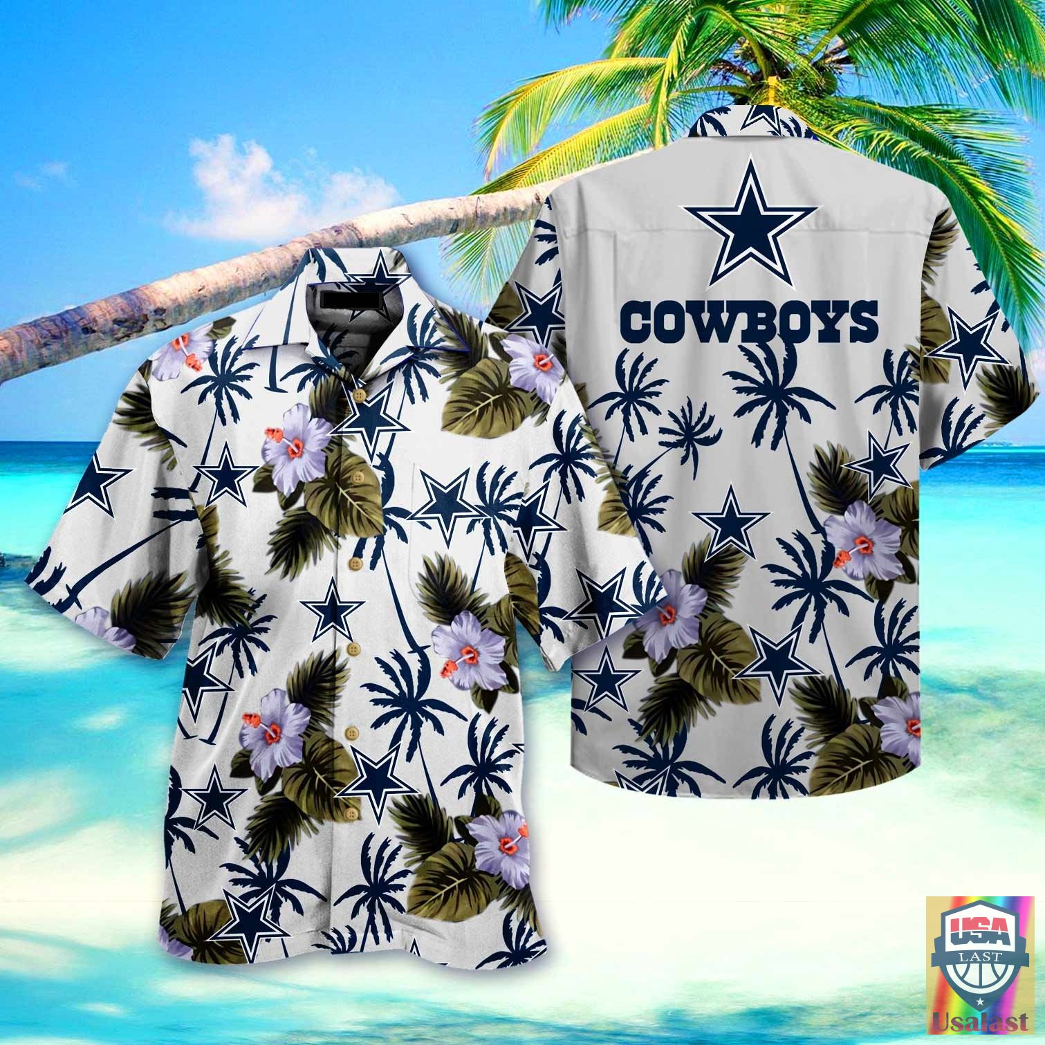 Dallas Cowboys 3D Hawaiian Shirt Beach Short Dallas Cowboys 3D Hawaiian Shirt Beach Short