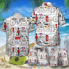 England Doodles Hawaiian Shirt And Shorts