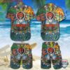 Nfl Cleveland Browns Grateful Dead Bears Hawaiian Shirt And Shorts
