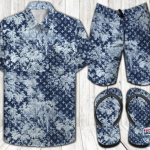 Louis Vuitton Combo Hawaiian Shirt And Short 31