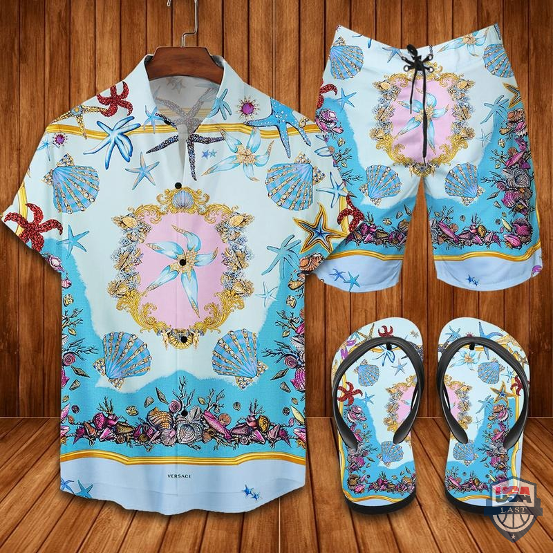 Versace Hawaiian Shirt Beach Short 07 Versace Hawaiian Shirt Beach Short 07