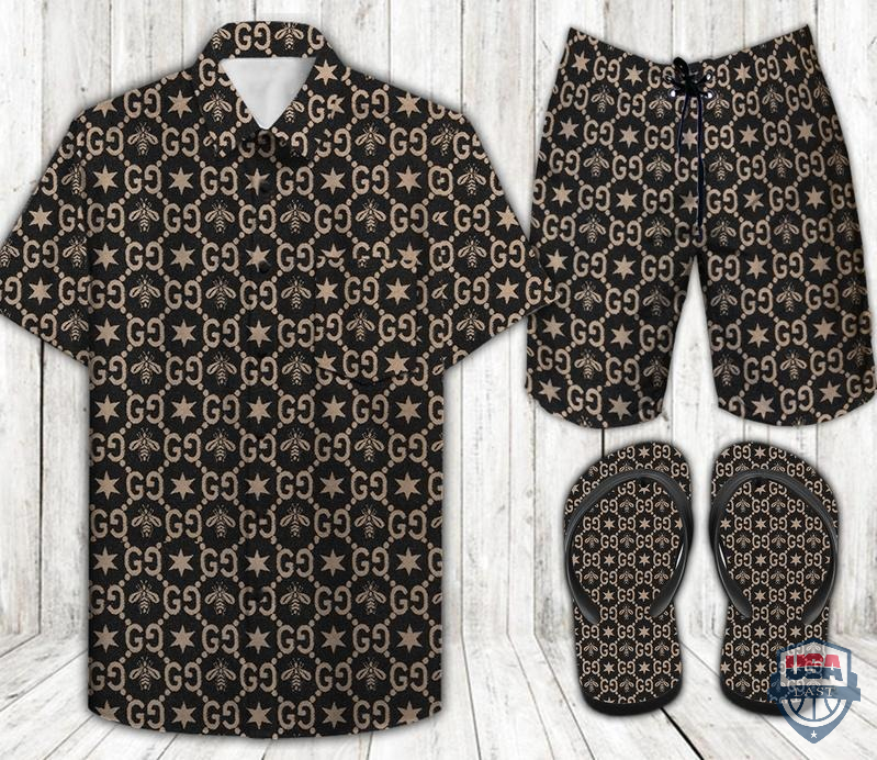 Gucci Set Hawaiian Shirt Beach Short 12 Gucci Set Hawaiian Shirt Beach Short 12
