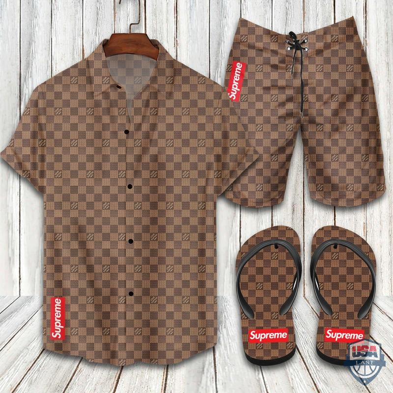 Louis Vuitton Combo Hawaiian Shirt And Short 25 Louis Vuitton Combo Hawaiian Shirt And Short 25