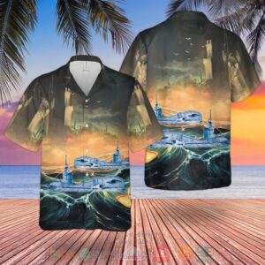 Rn Historical Triton Class T Class Submarine Hawaiian Shirt