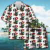 Bernese Mountain Dog Tulip Hawaiian Shirt And Shorts