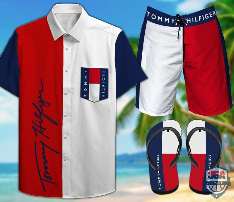 Tommy Hilfiger Hawaiian Shirt Beach Short Tommy Hilfiger Hawaiian Shirt Beach Short