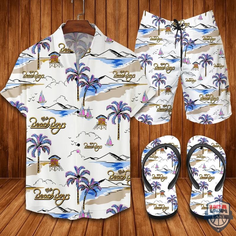 The Beach Boys Aloha Hawaiian Shirt Beach Short The Beach Boys Aloha Hawaiian Shirt Beach Short