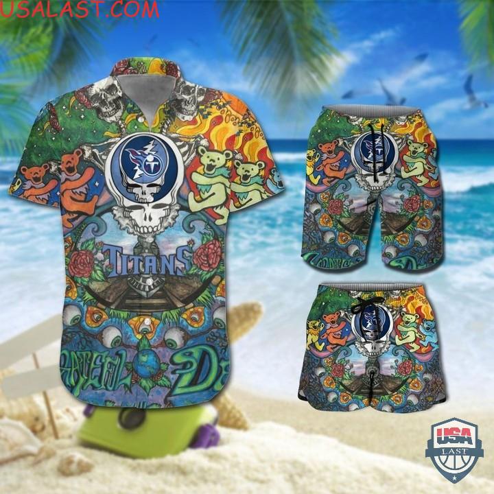 vGFSeAgO-T260422-30xxxNFL-Tennessee-Titans-Grateful-Dead-Bears-Hawaiian-Shirt-And-Shorts-2
