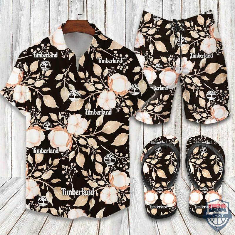 Timberland Hawaiian Shirt Beach Short Timberland Hawaiian Shirt Beach Short