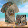 Aloha Mandala Jameson Irish Whiskey Hawaiian Shirt And Shorts
