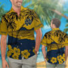 Notre Dame Fighting Irish Hibiscus Hawaiian Shirt Beach Short